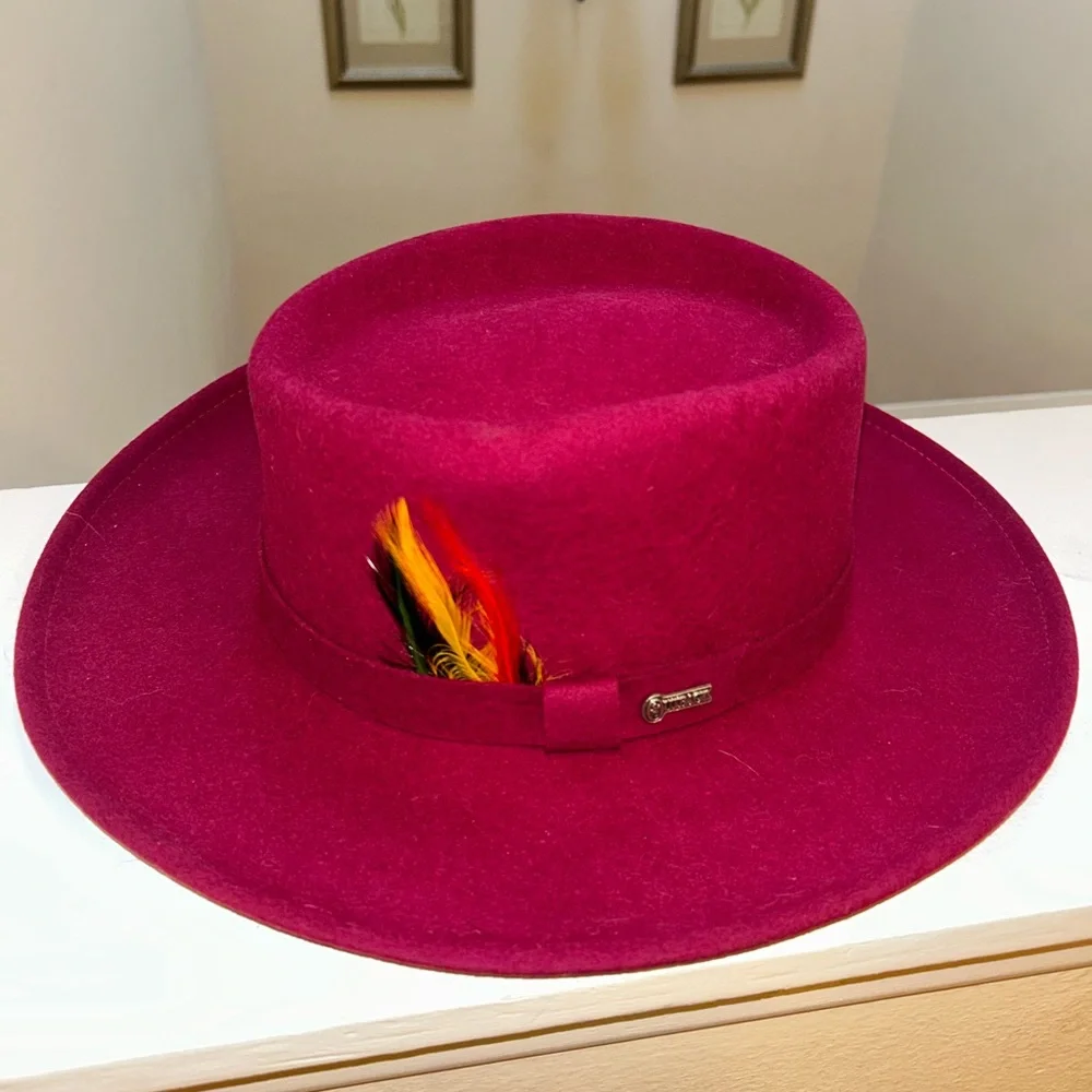 Burgundy Outback Trading Co.Hat - Picture 2 of 10